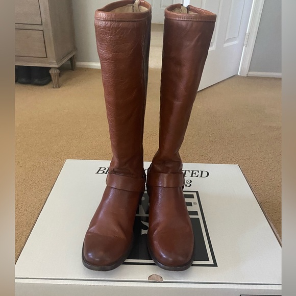 Frye Phillip Harness Tall Boots - Picture 3 of 11